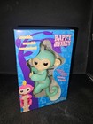 Fingerlings Interactive Baby Monkey Finger Toy Turquoise W white Hair Wowwee