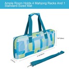 Jongyance Empty Mahjong Rack Bag green  For Racks And Mats  Storage Bag Fits    