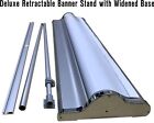 Deluxe Retractable Roll Up Banner Stand   Fullcolor Printed Banner Ship Same Day