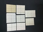 Momen  India Chamba Sg  o72 o82 Blocks 1941 Mint Og Nh Lot  193643-2324