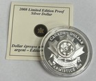 Canada 2008 High Relief Poppy Limited Edition Proof  9999 Silver Dollar