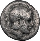 Magnesia Ionia 400 Bc Athena   Trident Ngc Choice Ancient Silver Greek Coin 1383