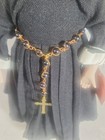 Vintage Catholic Nun Porcelain Collectible Doll By Marian Yu Designs 13  Rosary