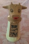 Vintage Whirley Industries 1960s-1970 Era Hard Plastic Moo Cow Creamer Dispenser