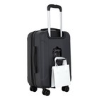 Chicago Plus Hardside Luggage  Black  20  Carry-on