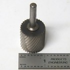 1  Cylinder Single Cut Hss Rotary Burr File - American Made 