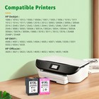 Printer Ink 61 Xl 61xl Ink Cartridges Combo For Hp Ink 61 Envy 4500 5530 Ink