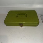 Vintage Wilson Orange Wil-hold Sewing Kit Bobbin Organizer  Full Of Vtg Thread