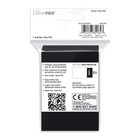 Ultra Pro Gaming Small Size Deck Protector Sleeves Pro Gloss Black - 60 Ct Pack