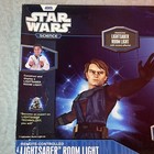 Star Wars Lightsaber Room Light 9-color Modes Remote Uncle Milton 2010 Open Box