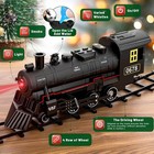 Electric Train Set With Smoke  Lights   Sound For Under Christmas Tree - Steam L