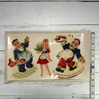 Vtg Meyercord Beauty Spot Decals 1940s-1950s Retro Kitchen Chef Mcm Ephemera