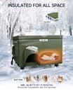Waterproof Heated Cat Houses Outdoor Winter Insulated Feral Warm Pet Shelter New
