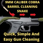 9mm Gun Cleaning Kit Barrel Snake Cleans Bore Fast And Easy