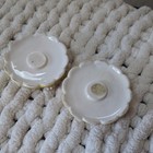 Vintage Holt Howard Ceramic Yellow Floral Candle Holders Mid Century Made Japan 