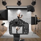 White Brick Wall Backdrop 10x7ft Vinyl Photography Portrait Studio Props