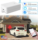 Smart Wifi Garage Door Opener Controller Wireless Remote  Alexa   Google  siri