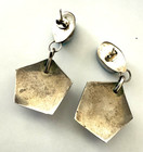 Turquoise   Sterling Dangle Southwest Earrings