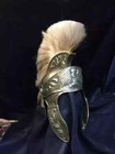 Medieval Authentic Antique Replica 18 Guage Brass Captain Cavalry Roman Helmet 