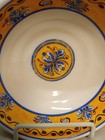 Le Cadeaux Malaga Melamine Cereal Bowl 6 1 2  Blue Yellow Excellent