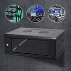 4u Server Cabinet Case Wall Mount Network Server Data Cabinet Enclosure Rack