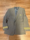 1980s Midway Airlines Pilot Uniform Complete With Accessories 