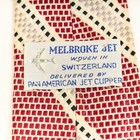 Vintage Pan American Airways Silk Tie Melbroke Jet Clipper 2 5  X 52  Mcm Stripe