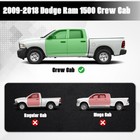 6  Running Boards For 2009-2018 Dodge Ram 1500 Crew Cab Drop Side Step Nerf Bars