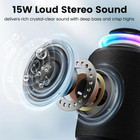Bluetooth Speaker Wireless ip67 Waterproof   Dustproof Portable Speaker With Lig
