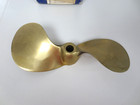 Vintage Brass 2 Blade 6 5  Boat Ship Propeller Michigan