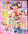 8 Uncut Paper Doll Books_vintage 1950s- 60s_boys   Girls  Excellent Condition