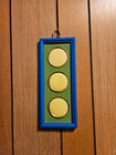 Vtg Hanging Wall Photo Frame In Various Colors 3 Round Photo Holders  per Piece 