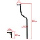 For John Deere L110 L111 L118 L120 L130 Selective Sector Drag Link Kit