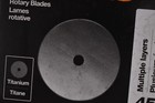 Fiskars 45mm Titanium Rotary Craft Blades 2 Pack For Thick Materials 158290