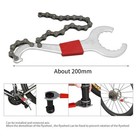 6 Pcs Bicycle Repair Tools Kit  Bike Cassette Removal Tool  Sprocket Remover