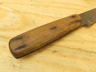 Vintage Blacksmith Wood Handle Machete Knife 18 