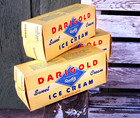 Lot Of 5 Unused Vintage Darigold Ice Cream Chocolate 1 Quart Wallowa Oregon