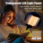 Led Book Reading Light   Night Light 2-in-1   Usb Rechargeable   3 Color Modes
