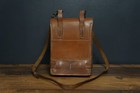 Bag  Military Bag  Leather Bag  Brown Bag  Vintage Bag  Officer Bag  Men s Bag