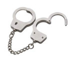 Rothco Mini Handcuff Keychain Key Ring Chain New Silver Police