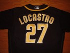 San Diego Padres Tim Locastro Game Used Worn 2024 Jersey  dodgers Yankees Mets 