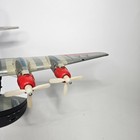 Vintage Yonezawa American Airlines Battery Operated Dc-7c Plane Japan Untested 