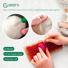 1 Lb Wool Roving  Merino  23 Mic Fiber Spinning Felting  Felting  Stuffing  Core