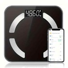 Smart Digital Bathroom Weight Fat Scale Body Bmi Mobile App Bluetooth