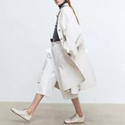 The Row Womens Cotton Trench Niche Designer Coat Jacket