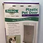 Petsafe Ppa00-10960 Plastic Pet Door Large For Dogs 1-100 Lbs Flap Opening - New