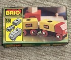 1990s Brio Train Wooden Railway Track Lot 4 Vintage Wooden Railway Train In Box