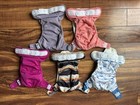 Grovia Cloth Diaper Lot Covers   Inserts  One Size  Multicolor white