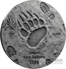 Wojtek Soldier Bear 1 Oz Silver Coin 2  Liberia 2025