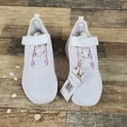 Adidas Racer Tr23 El Kids Shoes Sz 3 Road Running Athletic White Sneakers